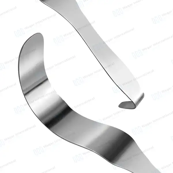 Deaver Retractor 2″ X 12″ (50 X 300mm) with Solid Handle - surgical instruments manufactured by Waqar International, Sialkot - view 6