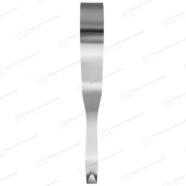 Deaver Retractor 2″ X 12″ (50 X 300mm) with Solid Handle - surgical instruments manufactured by Waqar International, Sialkot - view 7