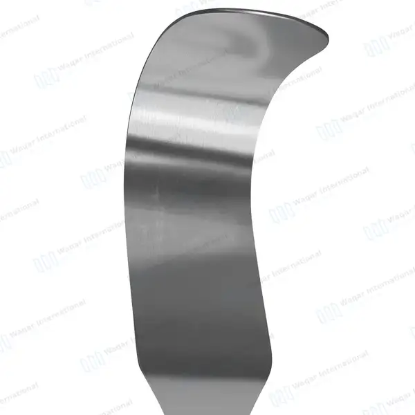 Deaver Retractor 3″ X 12″ (75 X 300mm) with Solid Handle - surgical instruments manufactured by Waqar International, Sialkot - view 3