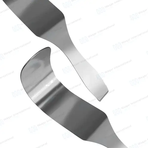 Deaver Retractor 3″ X 12″ (75 X 300mm) with Solid Handle - surgical instruments manufactured by Waqar International, Sialkot - view 5