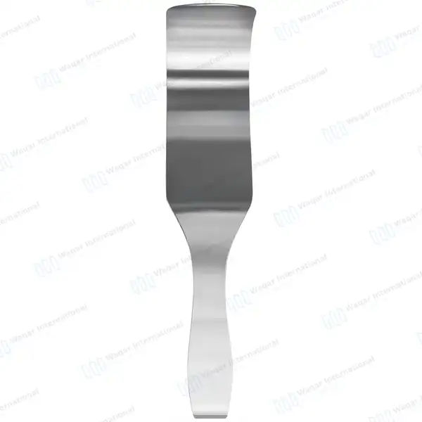 Deaver Retractor 3″ X 12″ (75 X 300mm) with Solid Handle - surgical instruments manufactured by Waqar International, Sialkot - view 7