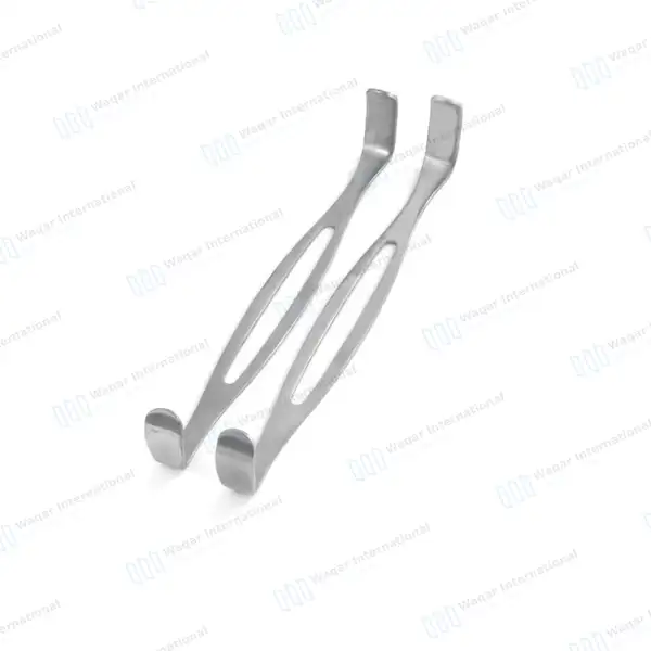 U.S. Army Pattern Retractor 8.5″ Set of 2 Double Ended - surgical instruments manufactured by Waqar International, Sialkot - view 9