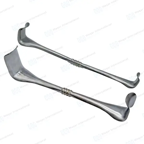 Set of 2 Richardson-Eastman Retractors Double Ended - surgical instruments manufactured by Waqar International, Sialkot - view 2