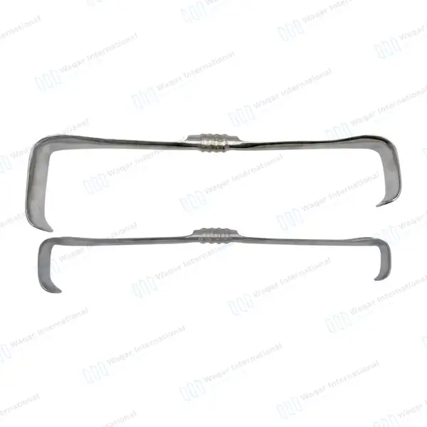 Set of 2 Richardson-Eastman Retractors Double Ended - surgical instruments manufactured by Waqar International, Sialkot - view 7