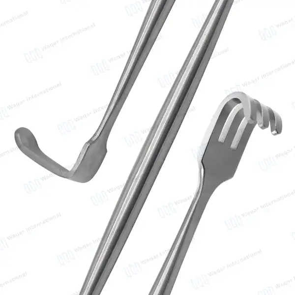 Senn-Mueller Retractor 16.2cm Blunt 3 Prongs - surgical instruments manufactured by Waqar International, Sialkot - view 7