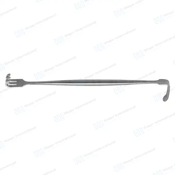 Senn-Mueller Retractor 16.2cm Blunt 3 Prongs - surgical instruments manufactured by Waqar International, Sialkot - view 8