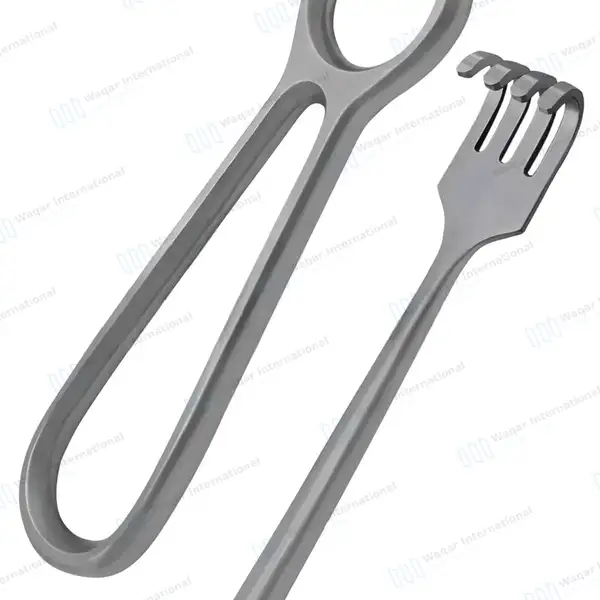 5 Volkmann Blunt Retractors 8.5″ (21.6cm) with Ring Handle - surgical instruments manufactured by Waqar International, Sialkot - view 6