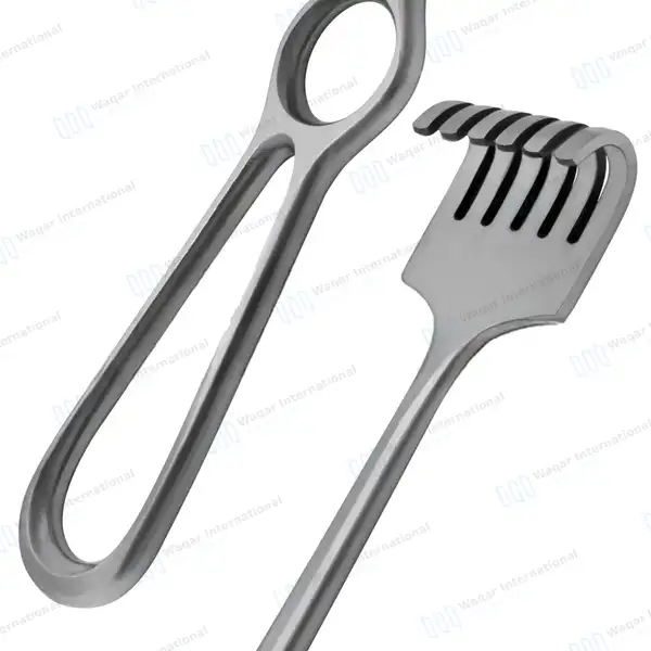 5 Volkmann Blunt Retractors 8.5″ (21.6cm) with Ring Handle - surgical instruments manufactured by Waqar International, Sialkot - view 7