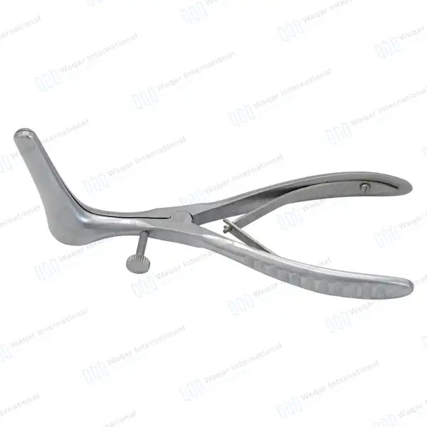 2 Cottle Septum Nasal Speculum Set 6″ Blade 2″ (50mm) Medium - surgical instruments manufactured by Waqar International, Sialkot - view 6