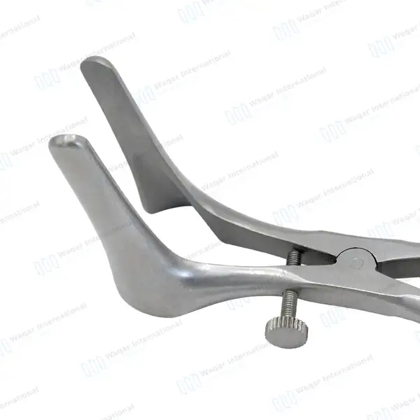 2 Cottle Septum Nasal Speculum Set 6″ Blade 2″ (50mm) Medium - surgical instruments manufactured by Waqar International, Sialkot - view 8