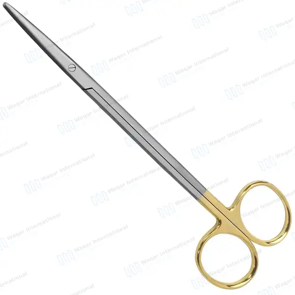 TC Metzenbaum Nelson Scissors 8″ Straight Veterinary Instrument - surgical instruments manufactured by Waqar International, Sialkot - view 2