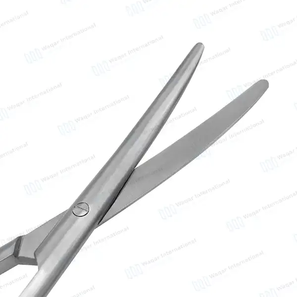 2 Pcs Metzenbaum Scissors Set 11″ Straight + Curved - surgical instruments manufactured by Waqar International, Sialkot - view 2