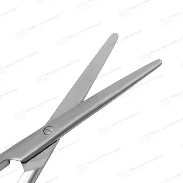 2 Pcs Metzenbaum Scissors Set 11″ Straight + Curved - surgical instruments manufactured by Waqar International, Sialkot - view 3