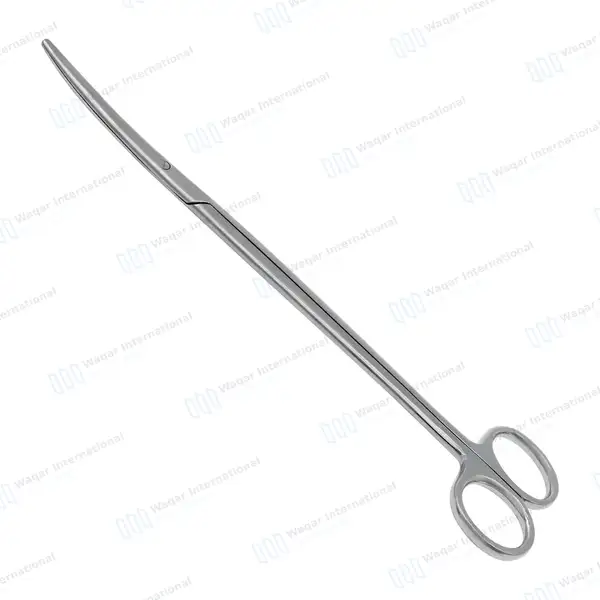 2 Pcs Metzenbaum Scissors Set 11″ Straight + Curved - surgical instruments manufactured by Waqar International, Sialkot - view 6