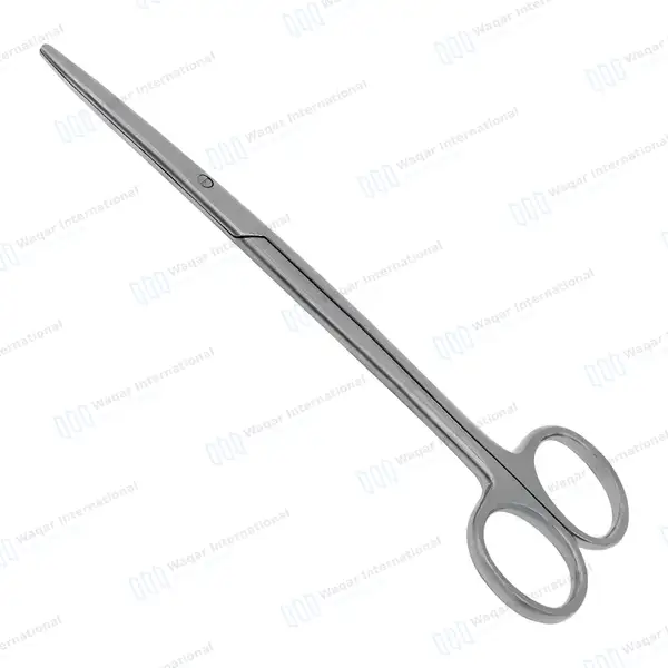 2 Metzenbaum Surgical Veterinary Scissors 7″ Straight+ Curved - surgical instruments manufactured by Waqar International, Sialkot - view 6