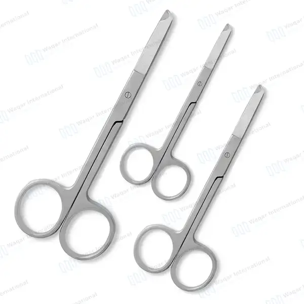 6 Stitch Suture Scissor (3.5″ 4.5″ 5.5″) Surgical - surgical instruments manufactured by Waqar International, Sialkot - view 2