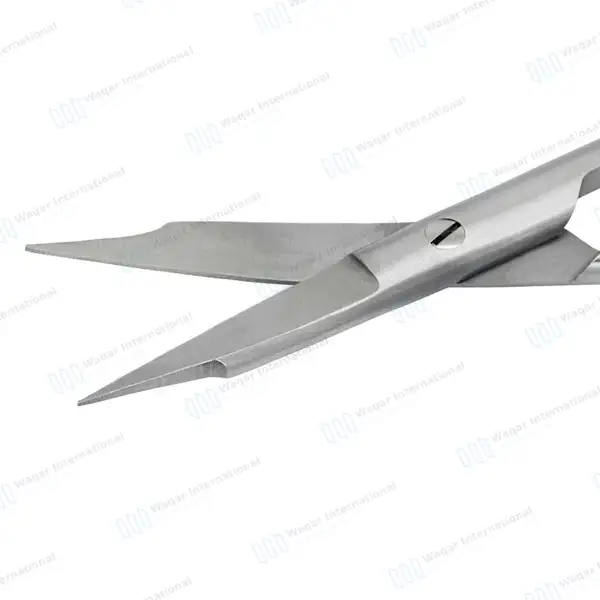 Goldman Fox Scissor 5″ Straight Dental Surgical Instrument - surgical instruments manufactured by Waqar International, Sialkot - view 5