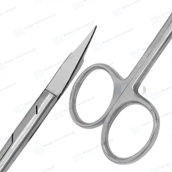 Goldman Fox Scissor 5″ Straight Dental Surgical Instrument - surgical instruments manufactured by Waqar International, Sialkot - view 6