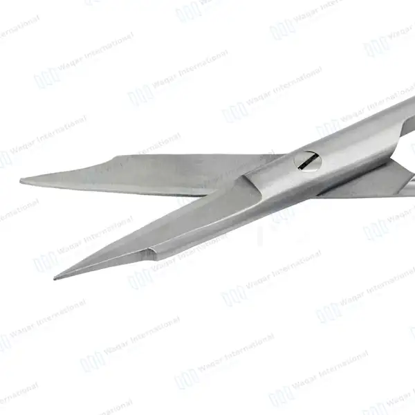 T/C Goldman Fox Scissors 5″ (12.7cm) Straight - surgical instruments manufactured by Waqar International, Sialkot - view 5