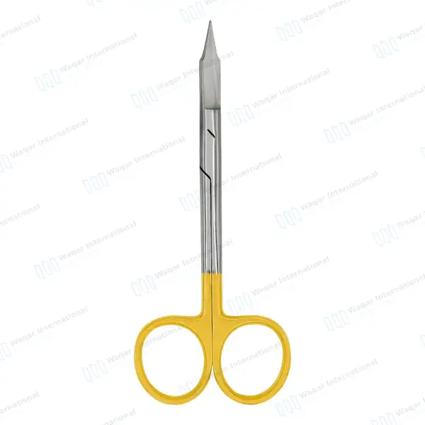 T/C Goldman Fox Scissors 5″ (12.7cm) Straight - surgical instruments manufactured by Waqar International, Sialkot - view 8