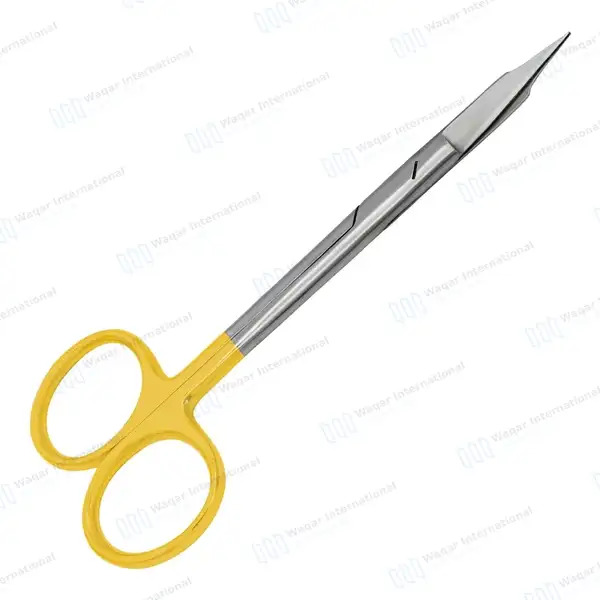 T/C Goldman Fox Scissors 5″ (12.7cm) Straight - surgical instruments manufactured by Waqar International, Sialkot - view 9