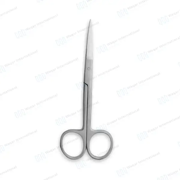 10 Iris Scissors 3.5″ Straight Surgical Dental - surgical instruments manufactured by Waqar International, Sialkot - view 3