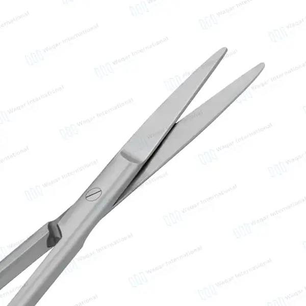 Iris Scissors 4.5″ Straight Round Pattern - surgical instruments manufactured by Waqar International, Sialkot - view 2