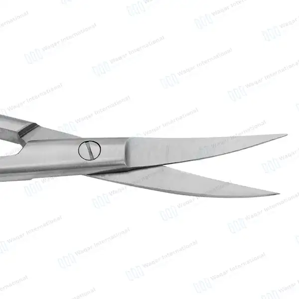 LaGrange Scissors 4.5″ Double Curved - surgical instruments manufactured by Waqar International, Sialkot - view 4