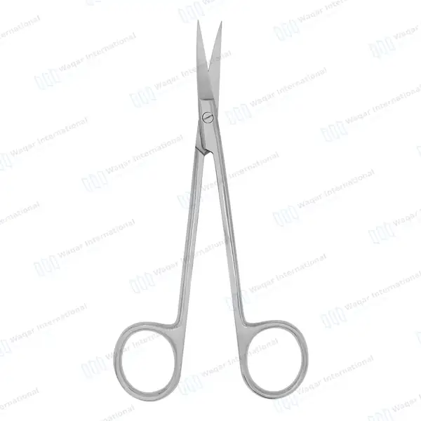 LaGrange Scissors 4.5″ Double Curved - surgical instruments manufactured by Waqar International, Sialkot - view 7
