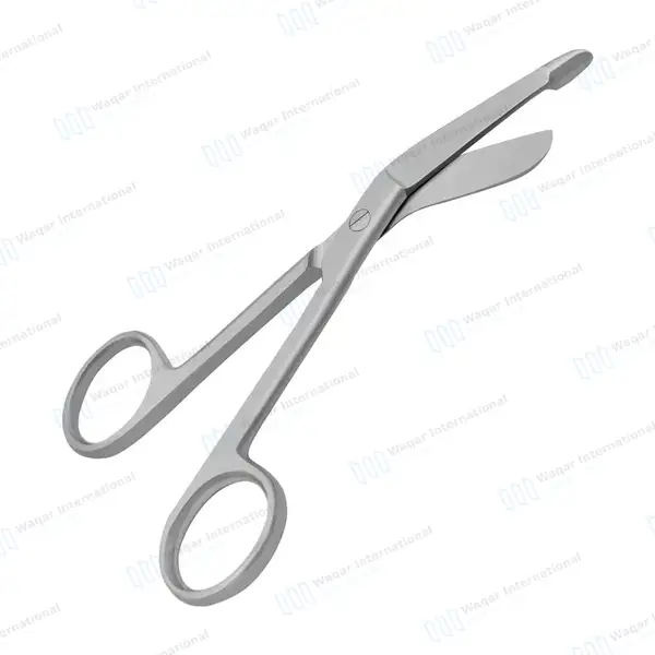 Lister Bandage Scissors 3.5″ Round Pattern - surgical instruments manufactured by Waqar International, Sialkot - view 7