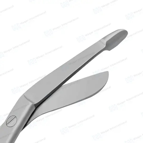 Lister Bandage Scissors 4.5″ Round Pattern - surgical instruments manufactured by Waqar International, Sialkot - view 5