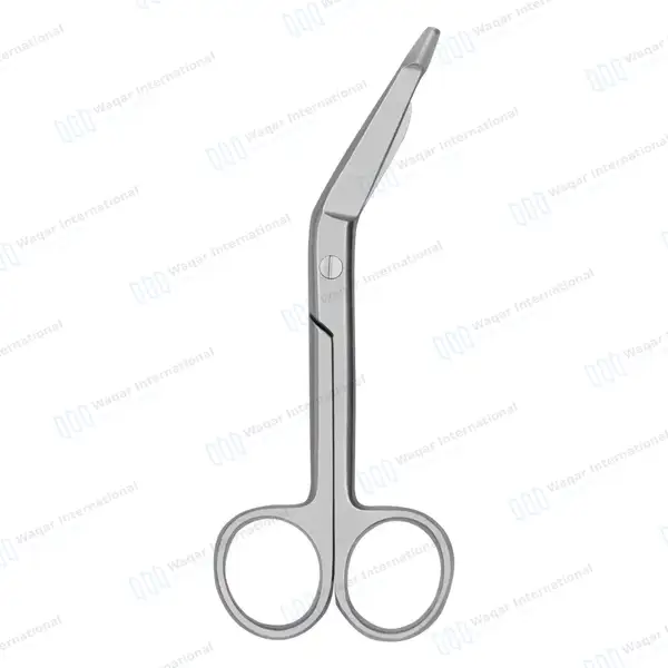 Lister Bandage Scissors 4.5″ Round Pattern - surgical instruments manufactured by Waqar International, Sialkot - view 6