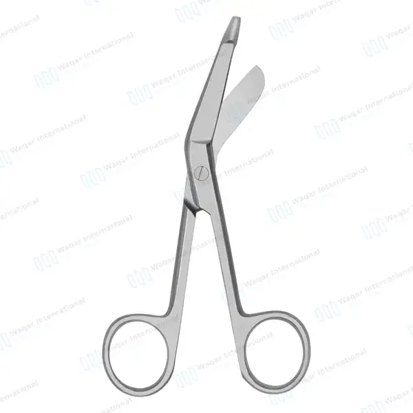 Lister Bandage Scissors 4.5″ Round Pattern - surgical instruments manufactured by Waqar International, Sialkot - view 7