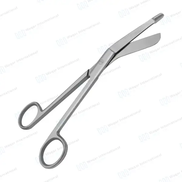 Lister Bandage Scissors 5.5″ Round Pattern - surgical instruments manufactured by Waqar International, Sialkot - view 2