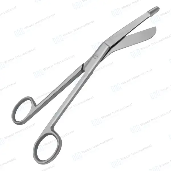 Lister Bandage Scissors 7.25″ Round Pattern - surgical instruments manufactured by Waqar International, Sialkot - view 2