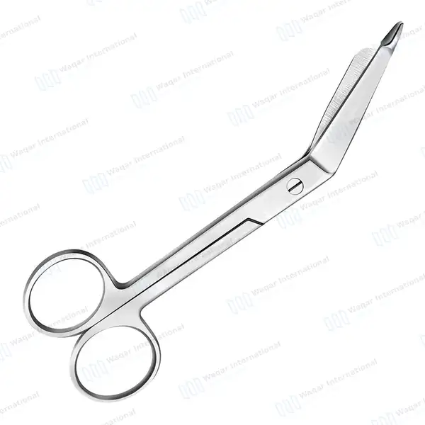 Set of 3 Lister Bandage Scissors 4.5″ 5.5″ 7.25″ - surgical instruments manufactured by Waqar International, Sialkot - view 2