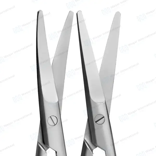 2 Mayo Dissecting Scissors Set 5.5″ (14cm) Straight & Curved - surgical instruments manufactured by Waqar International, Sialkot - view 2