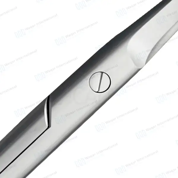 2 Mayo Dissecting Scissors Set 6.75″ (17.1cm) Straight & Curved - surgical instruments manufactured by Waqar International, Sialkot - view 7