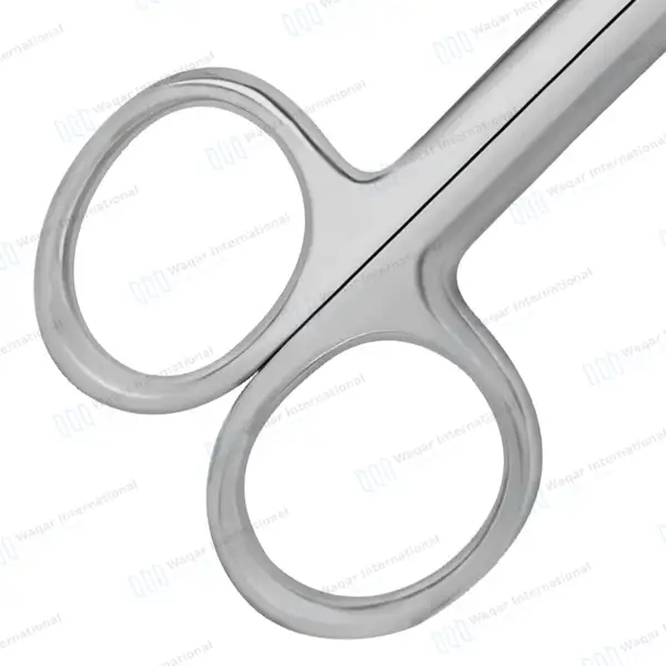 2 Mayo Dissecting Scissors Set 6.75″ (17.1cm) Straight & Curved - surgical instruments manufactured by Waqar International, Sialkot - view 8