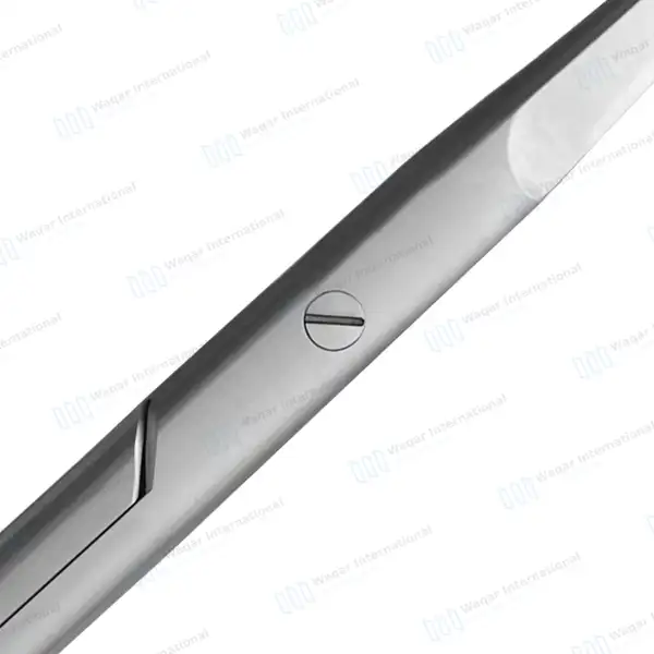 2 Mayo Dissecting Scissors Set 11″ (27.9cm) Straight & Curved - surgical instruments manufactured by Waqar International, Sialkot - view 7