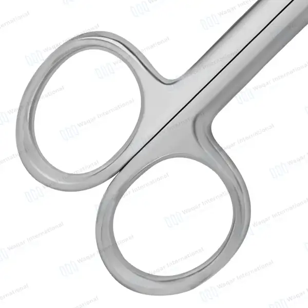 5 Pcs Mayo Scissors Curved Set 5.5″, 6.75″, 8″, 9″ & 11″ - surgical instruments manufactured by Waqar International, Sialkot - view 5