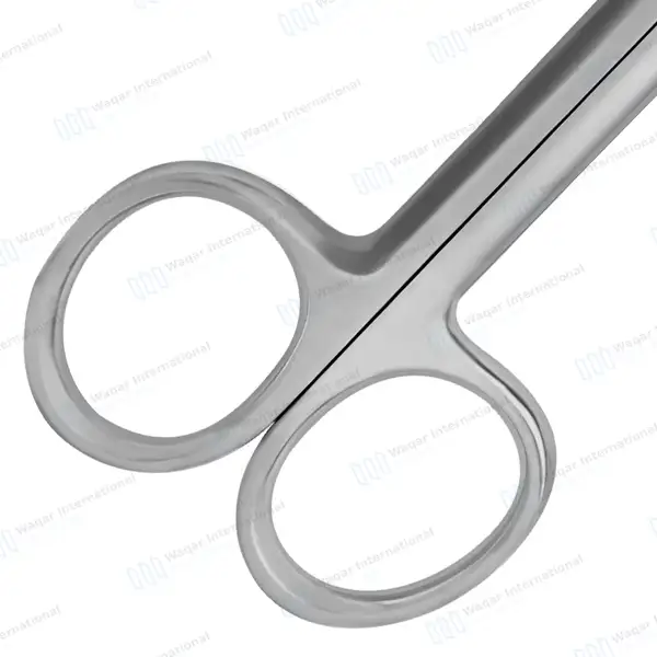 5 Pcs Mayo Scissors Straight Set 5.5″, 6.75″, 8″, 9″ & 11″ - surgical instruments manufactured by Waqar International, Sialkot - view 6
