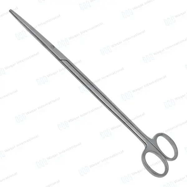 2 Pcs Metzenbaum Scissors Set 9″ Straight + Curved - surgical instruments manufactured by Waqar International, Sialkot - view 5