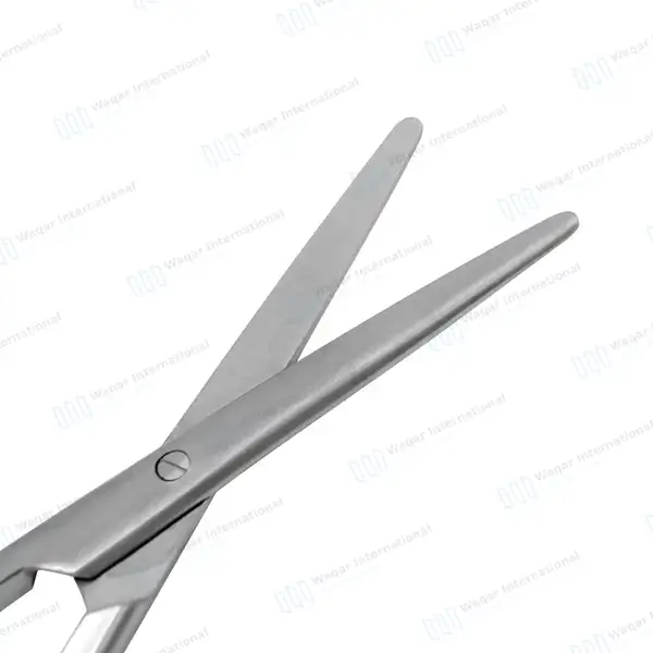 2 Pcs Metzenbaum Scissors Set 8″ Straight + Curved - surgical instruments manufactured by Waqar International, Sialkot - view 2
