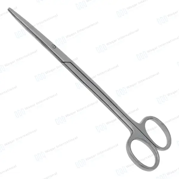 2 Pcs Metzenbaum Scissors Set 8″ Straight + Curved - surgical instruments manufactured by Waqar International, Sialkot - view 6