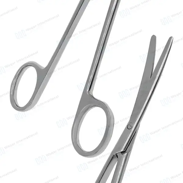 Metzenbaum Scissors 7″ Curved Surgical Veterinary - surgical instruments manufactured by Waqar International, Sialkot - view 7