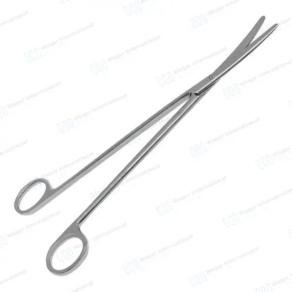 Metzenbaum Scissors 9″ Curved Blunt Tips - surgical instruments manufactured by Waqar International, Sialkot - view 5