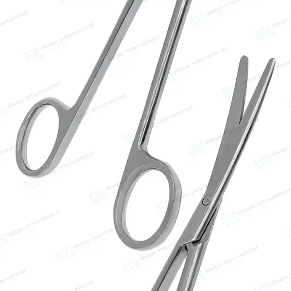Metzenbaum Scissors 9″ Curved Blunt Tips - surgical instruments manufactured by Waqar International, Sialkot - view 6