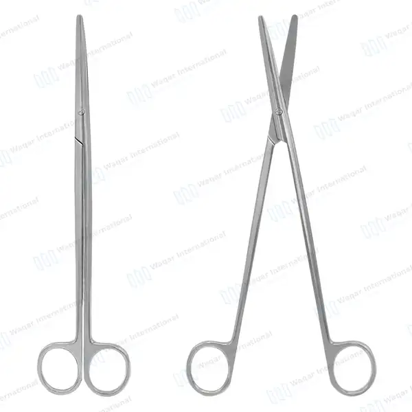 Metzenbaum Scissors 9″ Curved Blunt Tips - surgical instruments manufactured by Waqar International, Sialkot - view 7