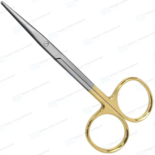 Metzenbaum Dissecting Scissors 5.75″ Straight Tungsten Carbide - surgical instruments manufactured by Waqar International, Sialkot - view 2